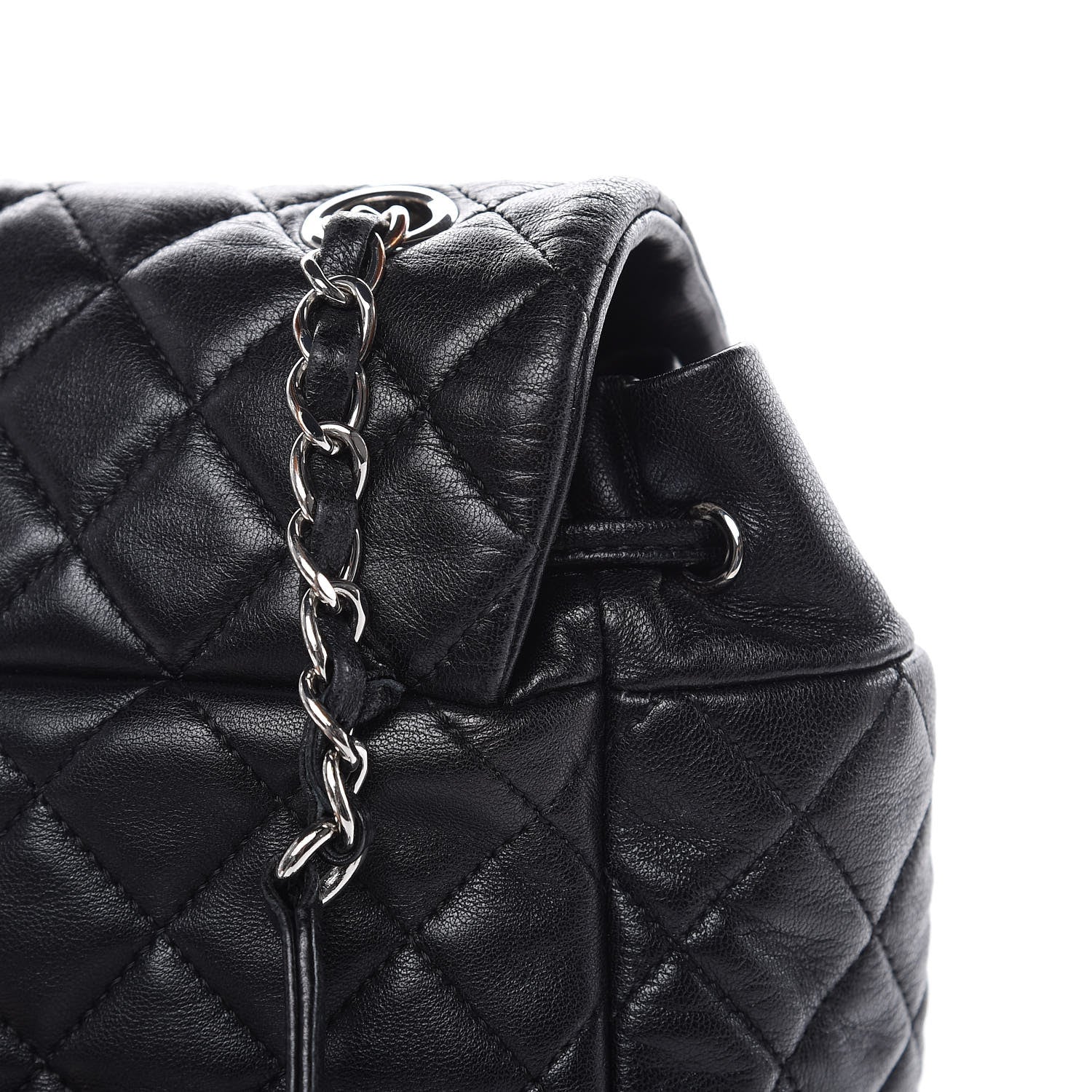 Chanel Lambskin Quilted Large Urban Spirit Backpack Black 15 of 19