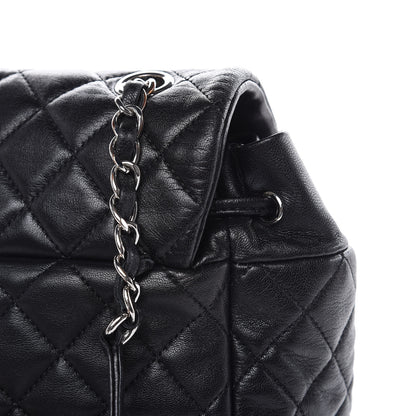 Chanel Lambskin Quilted Large Urban Spirit Backpack Black 15 of 19