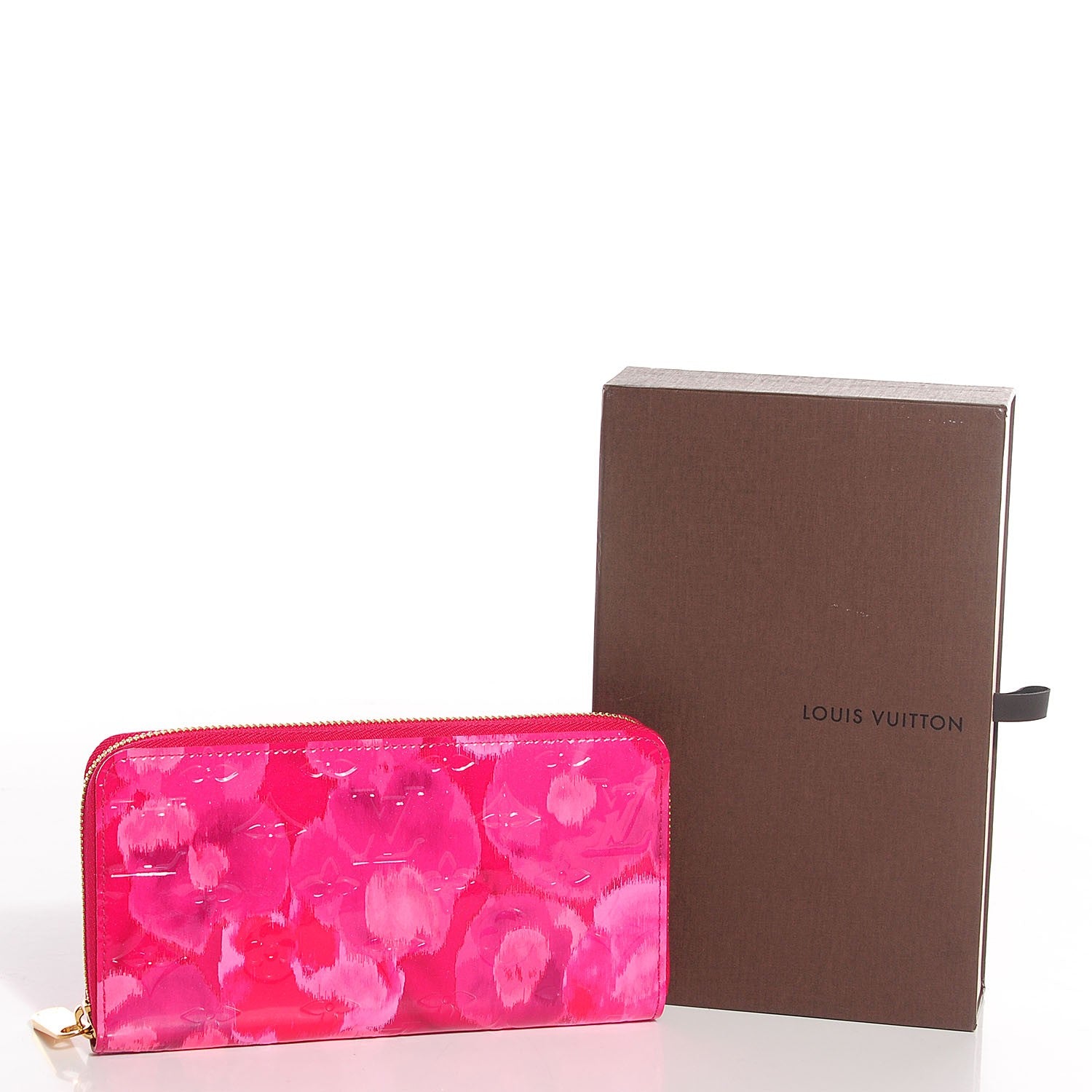 Louis Vuitton Vernis Ikat Zippy Wallet Rose Indien 8 of 8