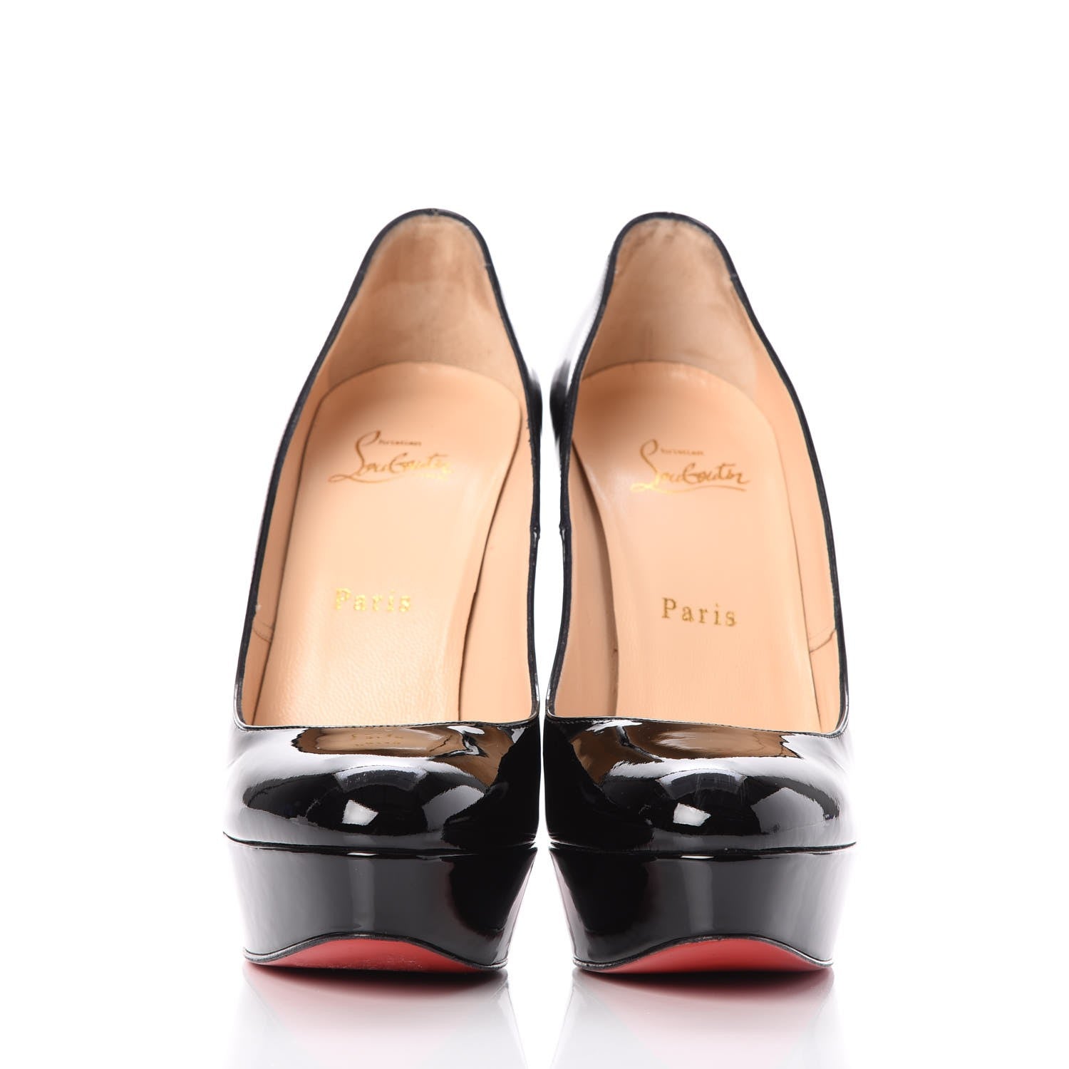 Christian Louboutin Patent Bianca 140 Pumps 38.5 Black 2 of 9