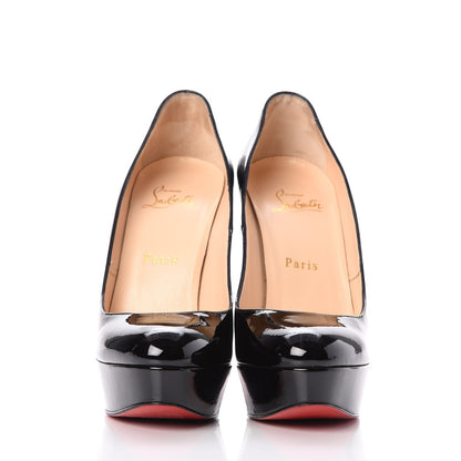 Christian Louboutin Patent Bianca 140 Pumps 38.5 Black 2 of 9