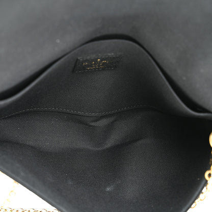 Louis Vuitton Empreinte Monogram Giant Crafty Pochette Felicie Black Crème 5 of 10