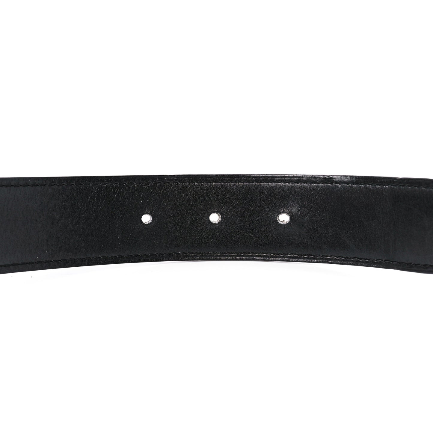 Box Togo 32mm Guilloche H Belt 90 36 Black Etain