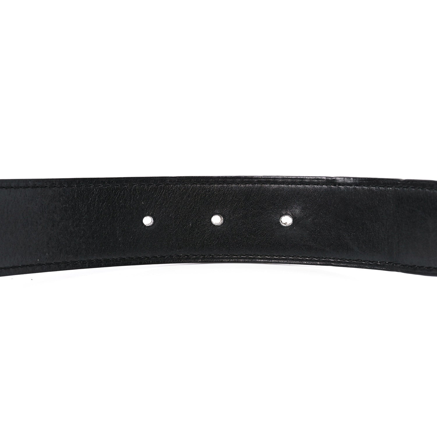 Hermes Box Togo 32mm Guilloche H Belt 90 36 Black Etain 3 of 7