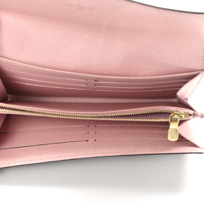 Louis Vuitton Monogram Sarah Wallet NM Rose Ballerine 5 of 7