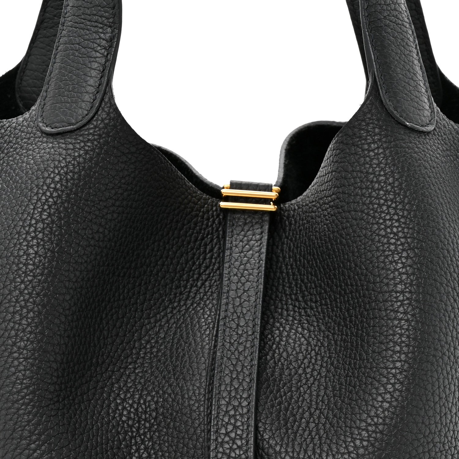 Hermes Taurillon Clemence Picotin Lock 22 MM Black 8 of 12