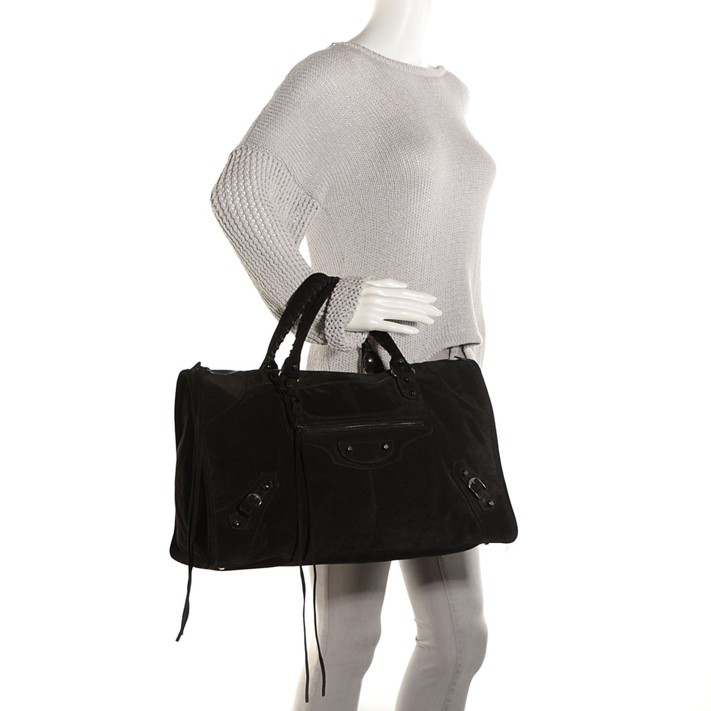 Baby Daim Suede Work Black