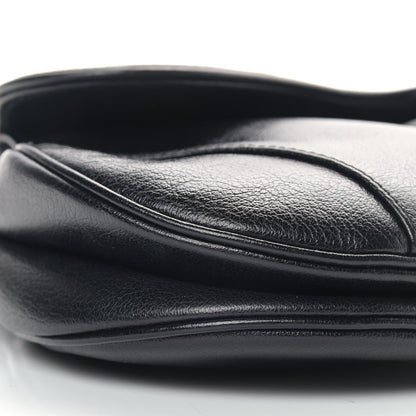 Christian Dior Calfskin Saddle Bag Black 6 of 12