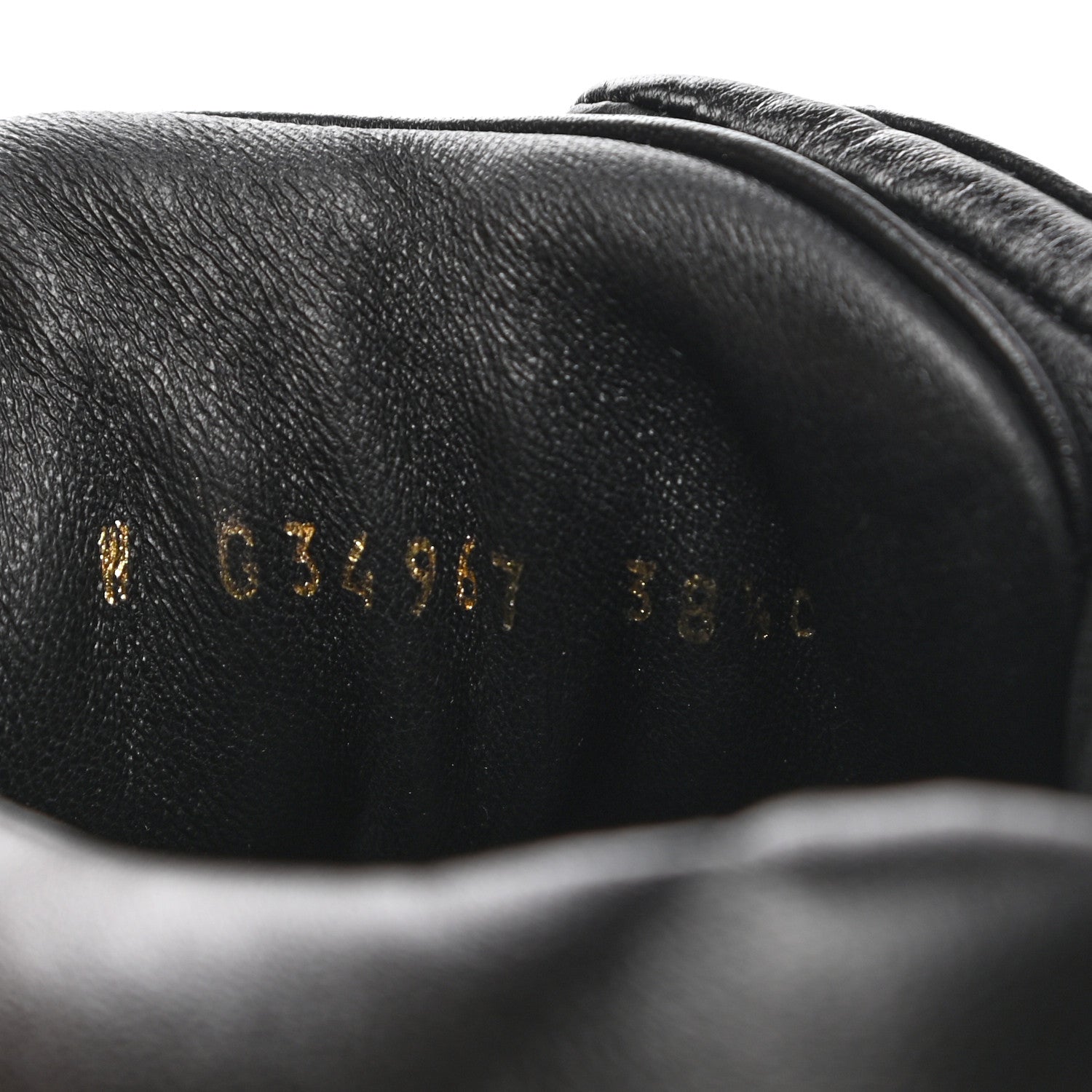 Chanel Lambskin Logo Strap Sneakers 38.5 Blue Black 8 of 9
