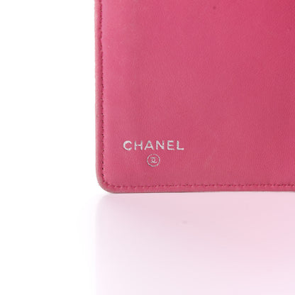 Chanel Patent Calfskin Lucky Symbols Yen Wallet Pink 6 of 7