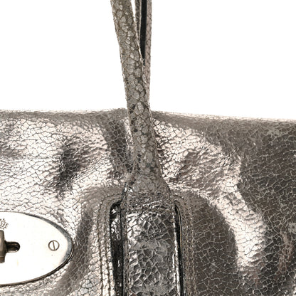 Mulberry Metallic Classic Grain Bayswater Silver 11 of 12