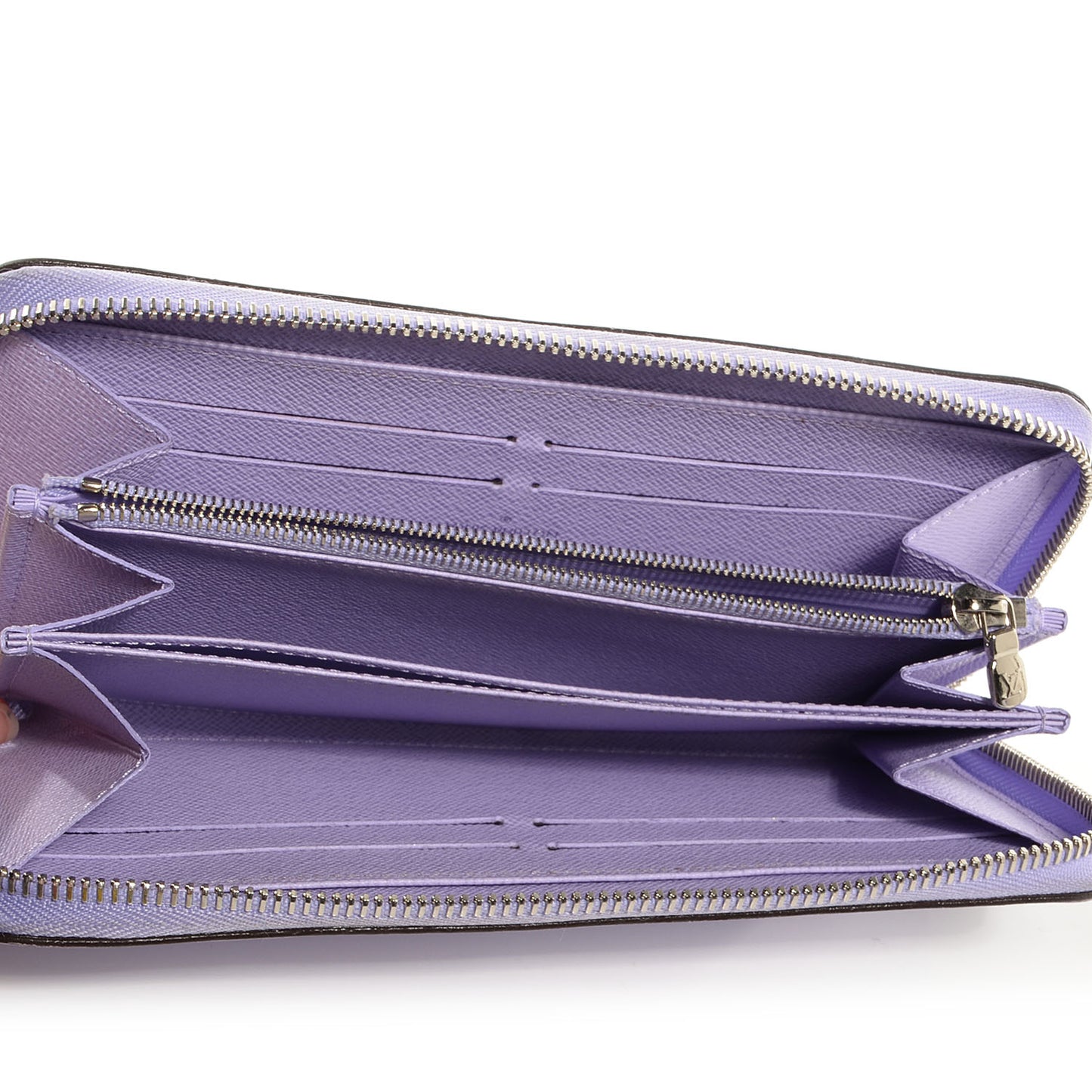 Epi Zippy Wallet Lilac