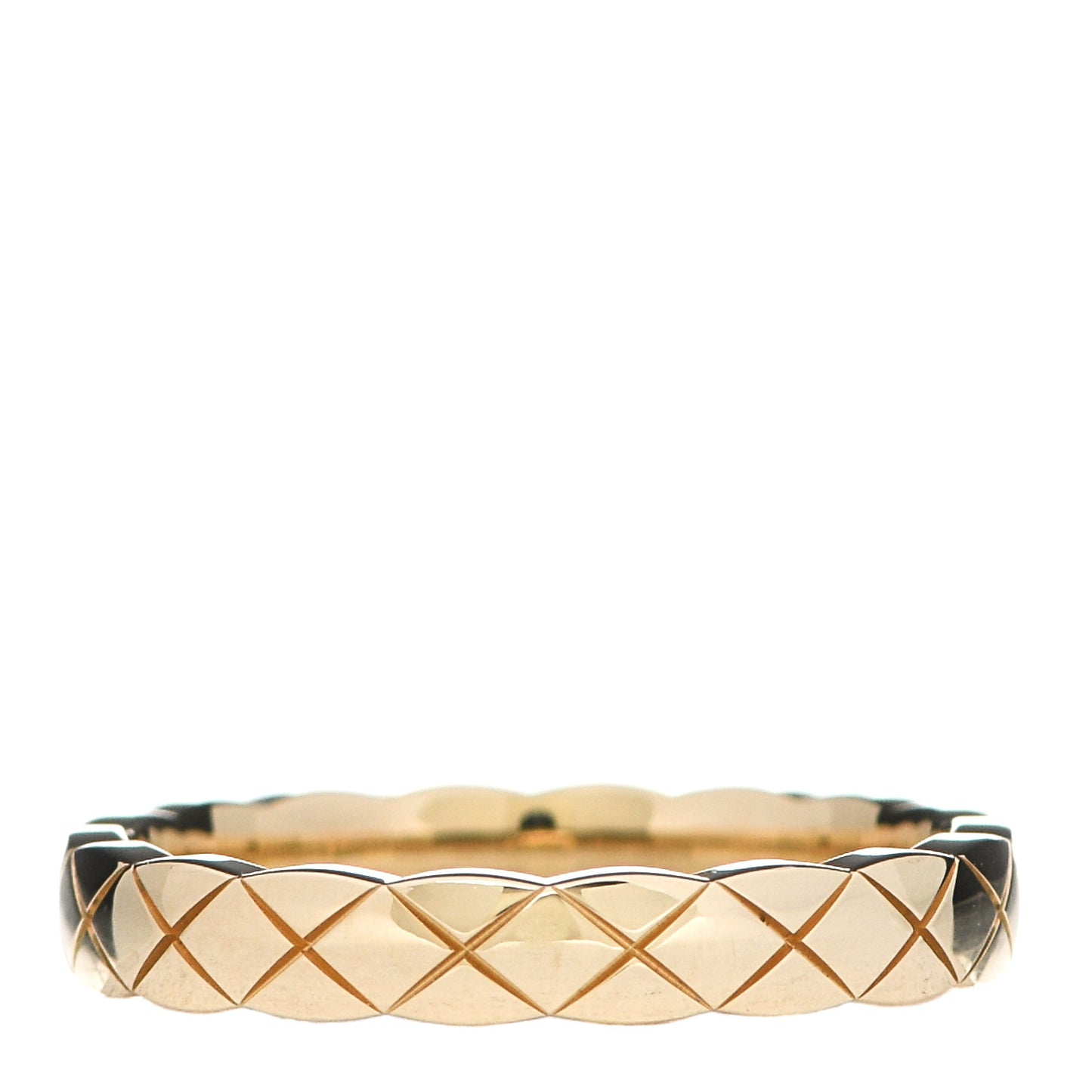 18K Yellow Gold Mini Coco Crush Ring 53 6.25