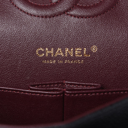 Chanel Caviar Quilted Medium Double Flap Black 6 of 12