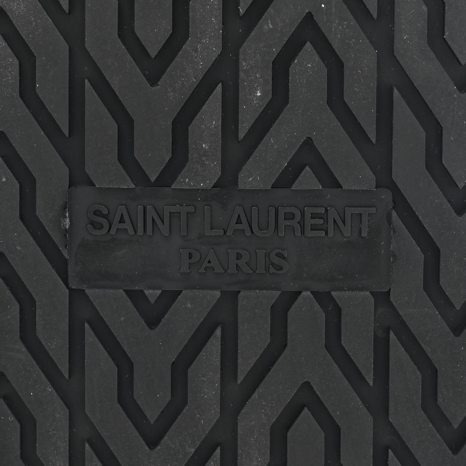 Saint Laurent Calfskin Buckle Jimmy Clog 36.5 Black 6 of 10