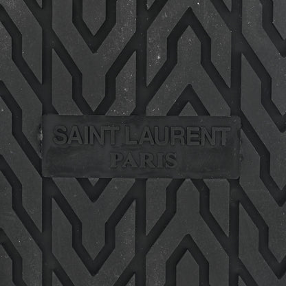 Saint Laurent Calfskin Buckle Jimmy Clog 36.5 Black 6 of 10