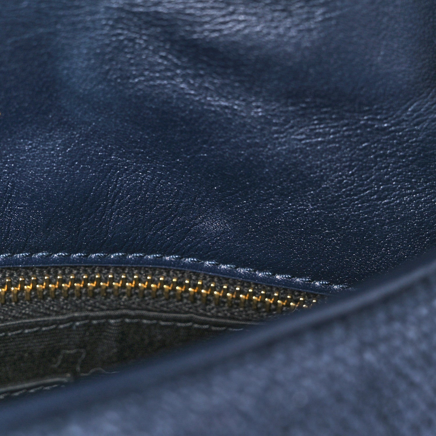 Saint Laurent Canvas Quilted Small Loulou Puffer Monogram Chain Satchel Marine 15 of 15