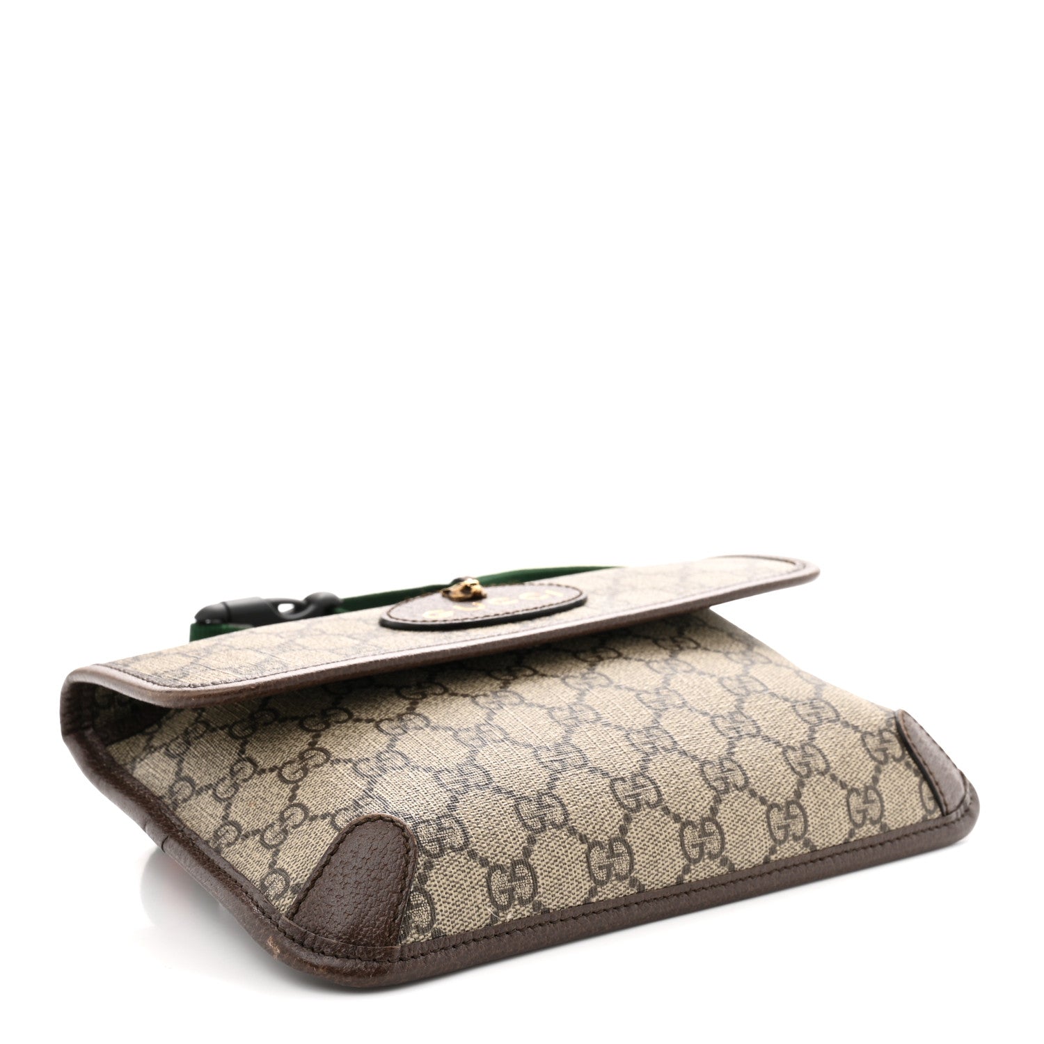 Gucci GG Supreme Monogram Neo Vintage Web Belt Bag Brown 4 of 10