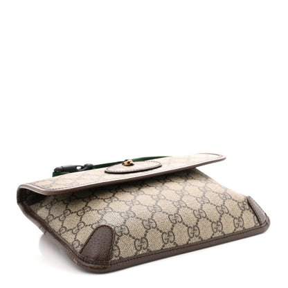 Gucci GG Supreme Monogram Neo Vintage Web Belt Bag Brown 4 of 10