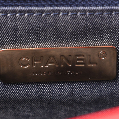 Chanel Lambskin CC Mania Flap Bag Red 6 of 10