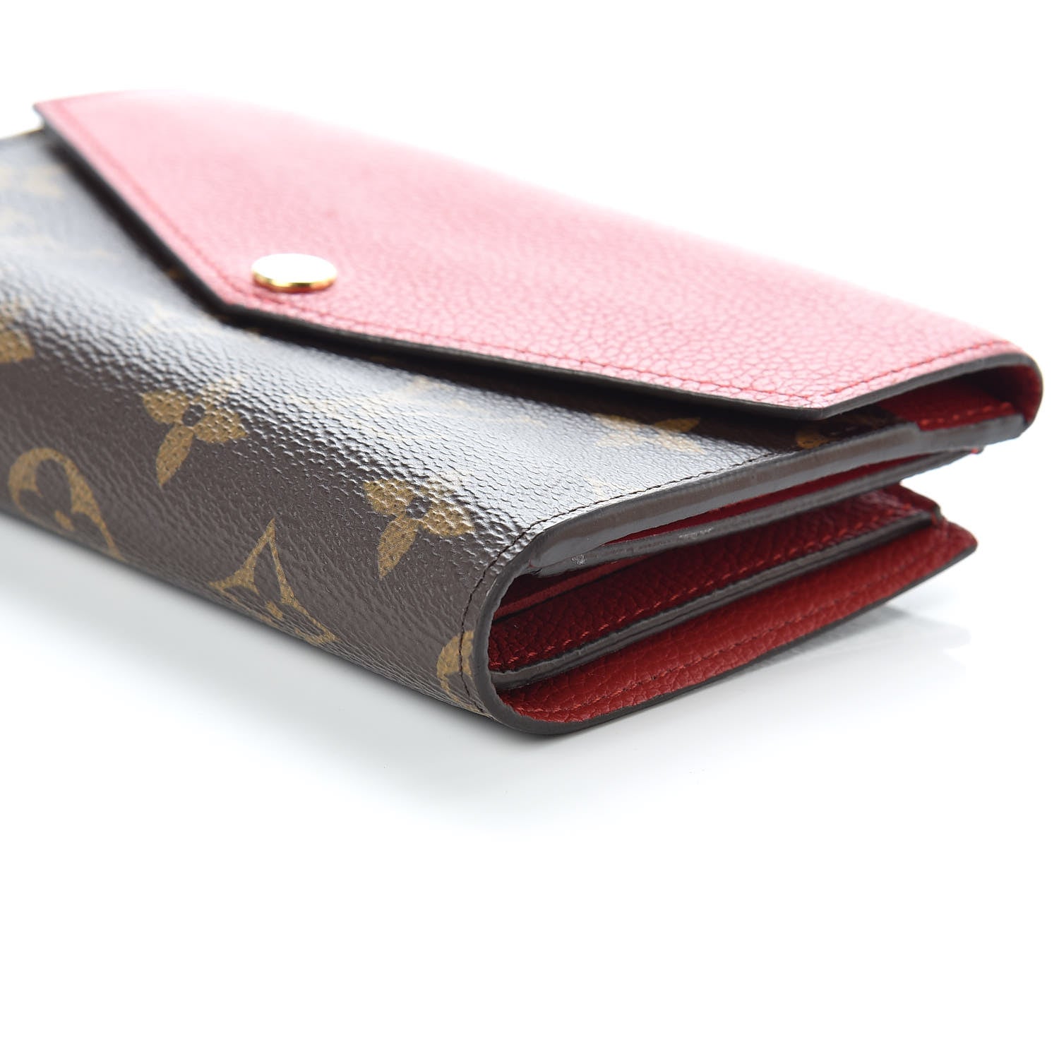 Louis Vuitton Monogram Pallas Compact Wallet Cherry 10 of 11