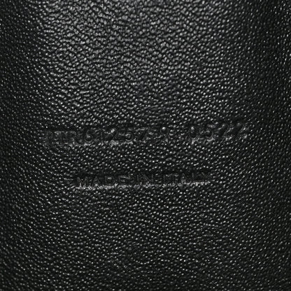 Saint Laurent Grain De Poudre Matelasse Monogram Mini Lou Camera Bag Light Sage 6 of 8