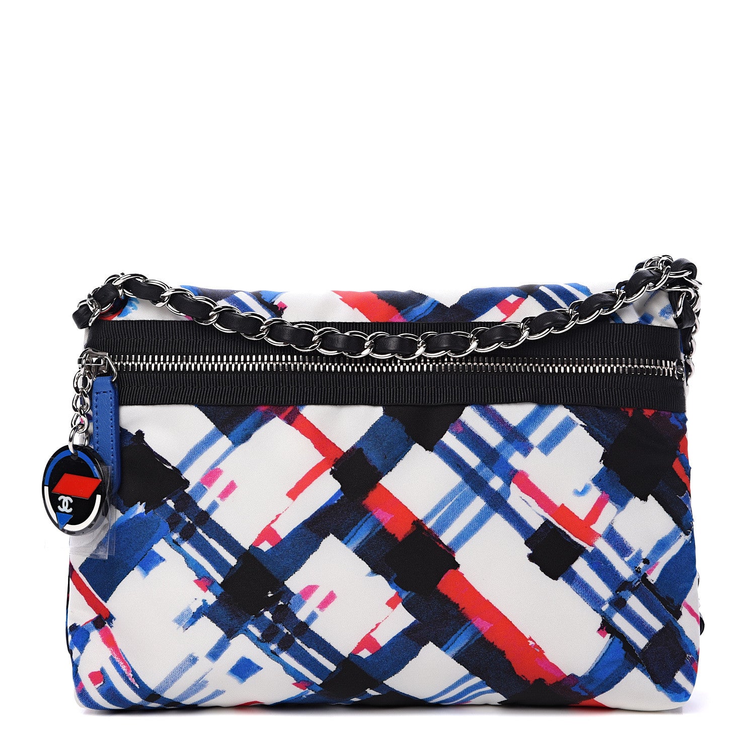 Chanel Canvas Printed Airline Crossbody Bag Multicolor 1 of 10
