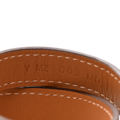Hermes Swift O'Kelly Double Tour Bracelet T2 Etoupe 5 of 7