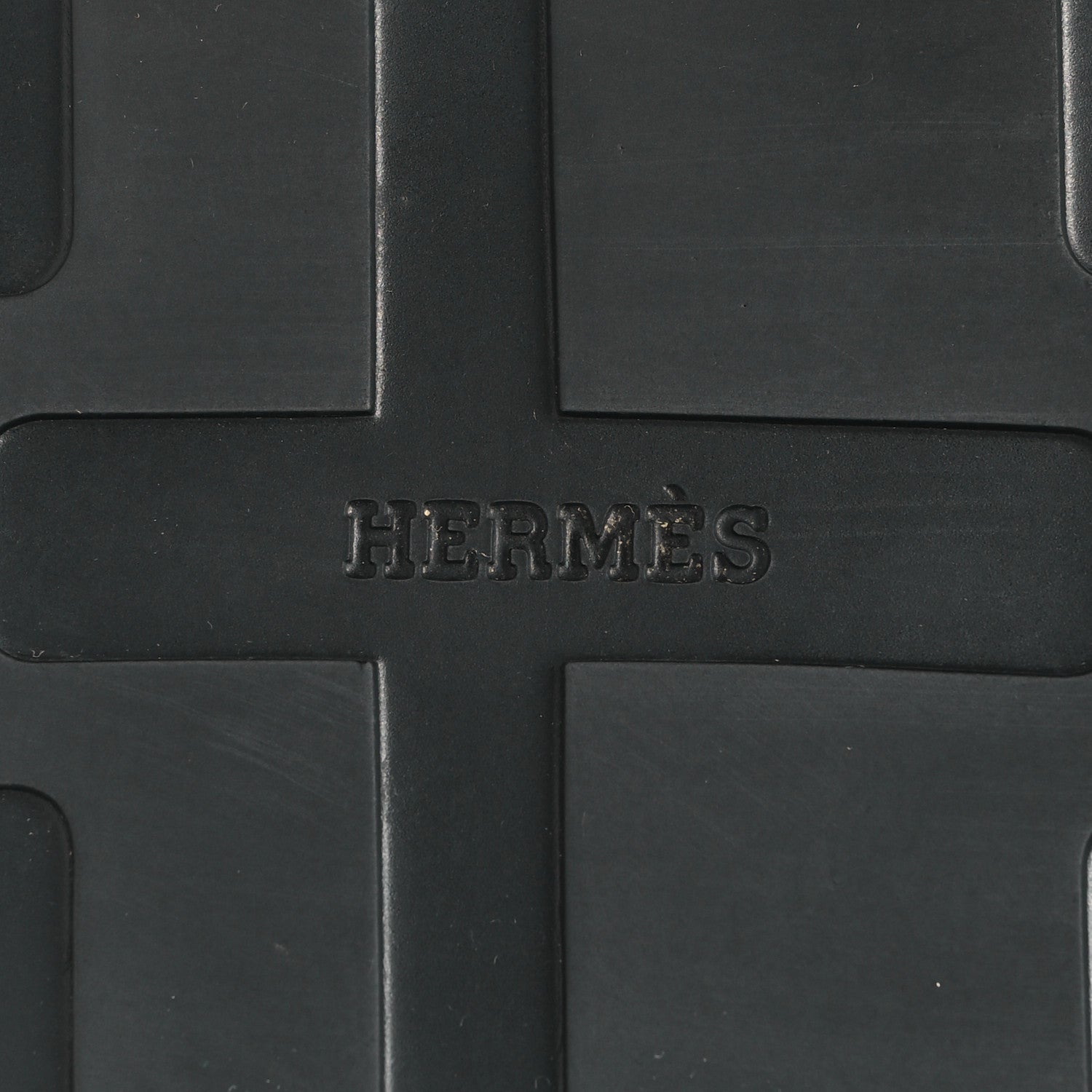 Hermes Calfskin Womens Enid Sandals 43 Black 7 of 9