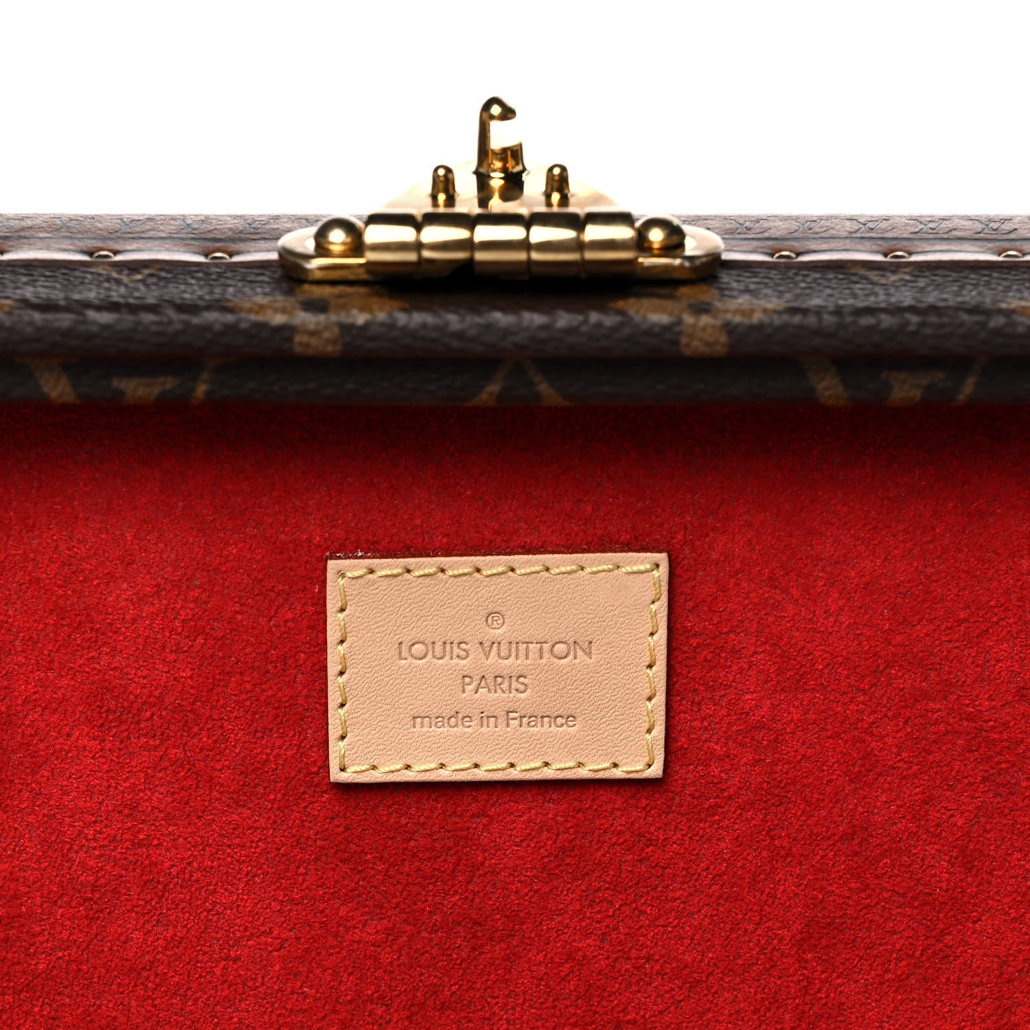 Louis Vuitton Monogram Coffret Tresor 20 Jewelry Case 6 of 10
