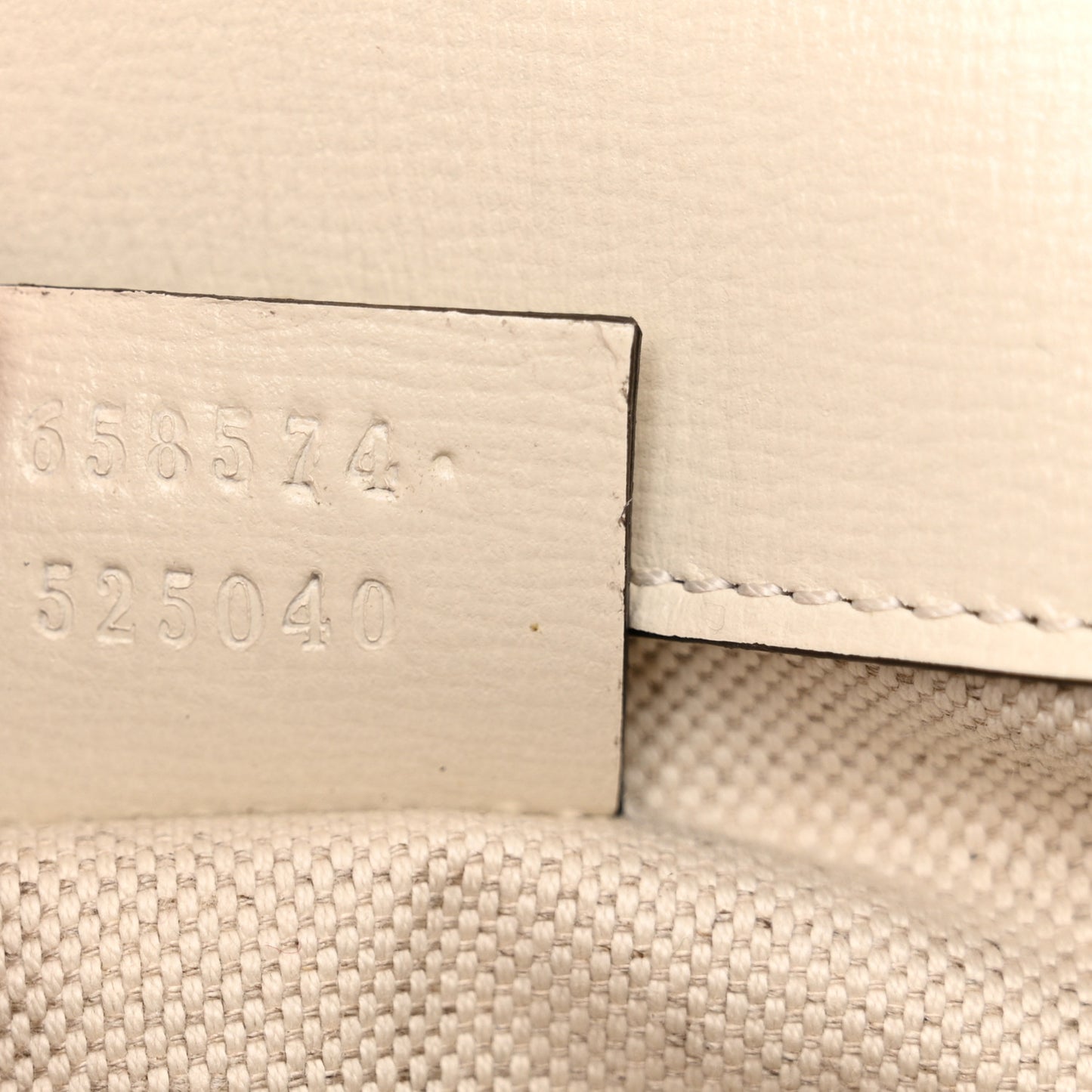 GG Supreme Monogram Web Mini Horsebit 1955 Shoulder Bag Beige Mystic White