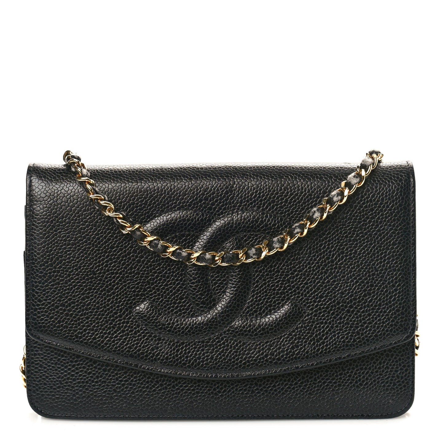 Caviar Timeless CC Wallet on Chain WOC Black