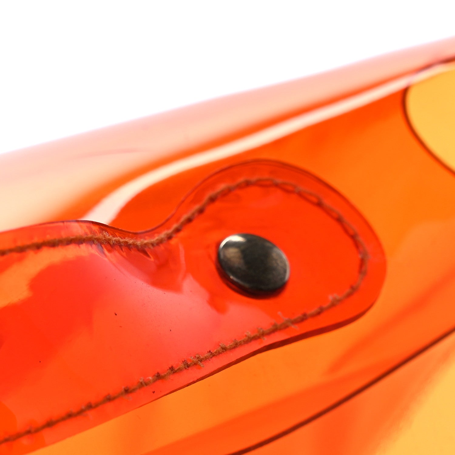 Hermes Vinyl Souvenir De L'Exposition Kelly Orange 8 of 11