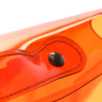 Hermes Vinyl Souvenir De L'Exposition Kelly Orange 8 of 11