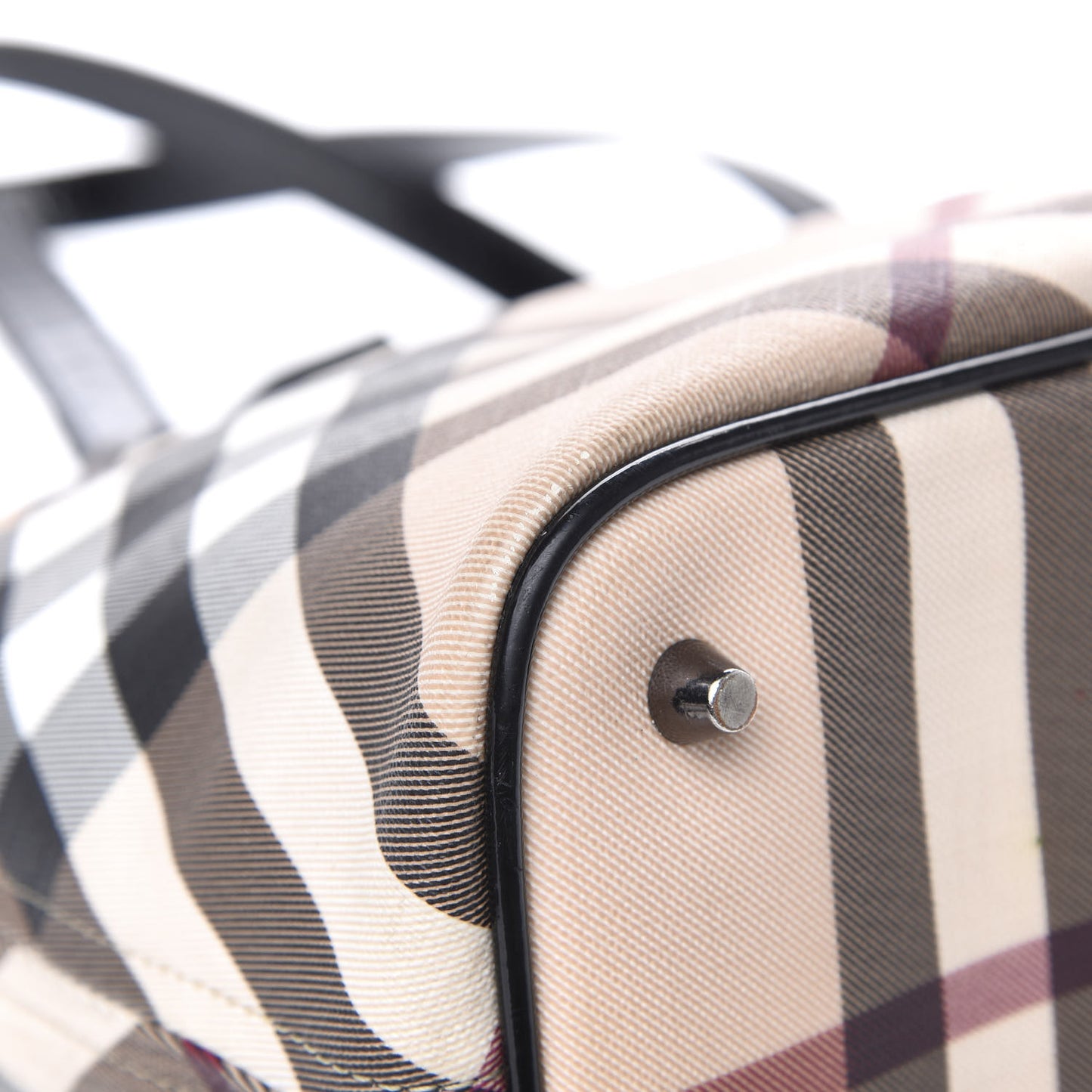 Supernova Check Regent Tote Black