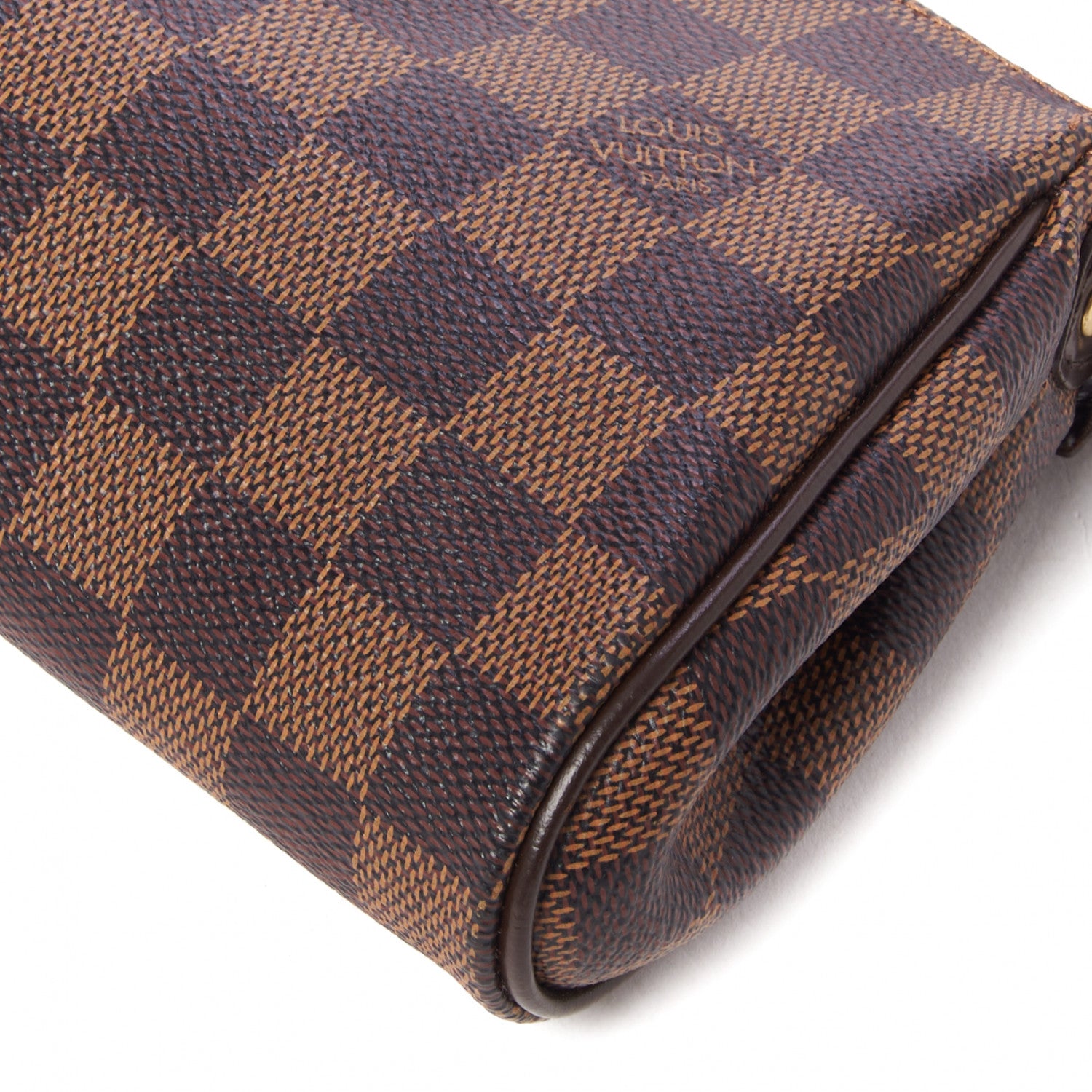 Louis Vuitton Damier Ebene Eva Clutch 5 of 9