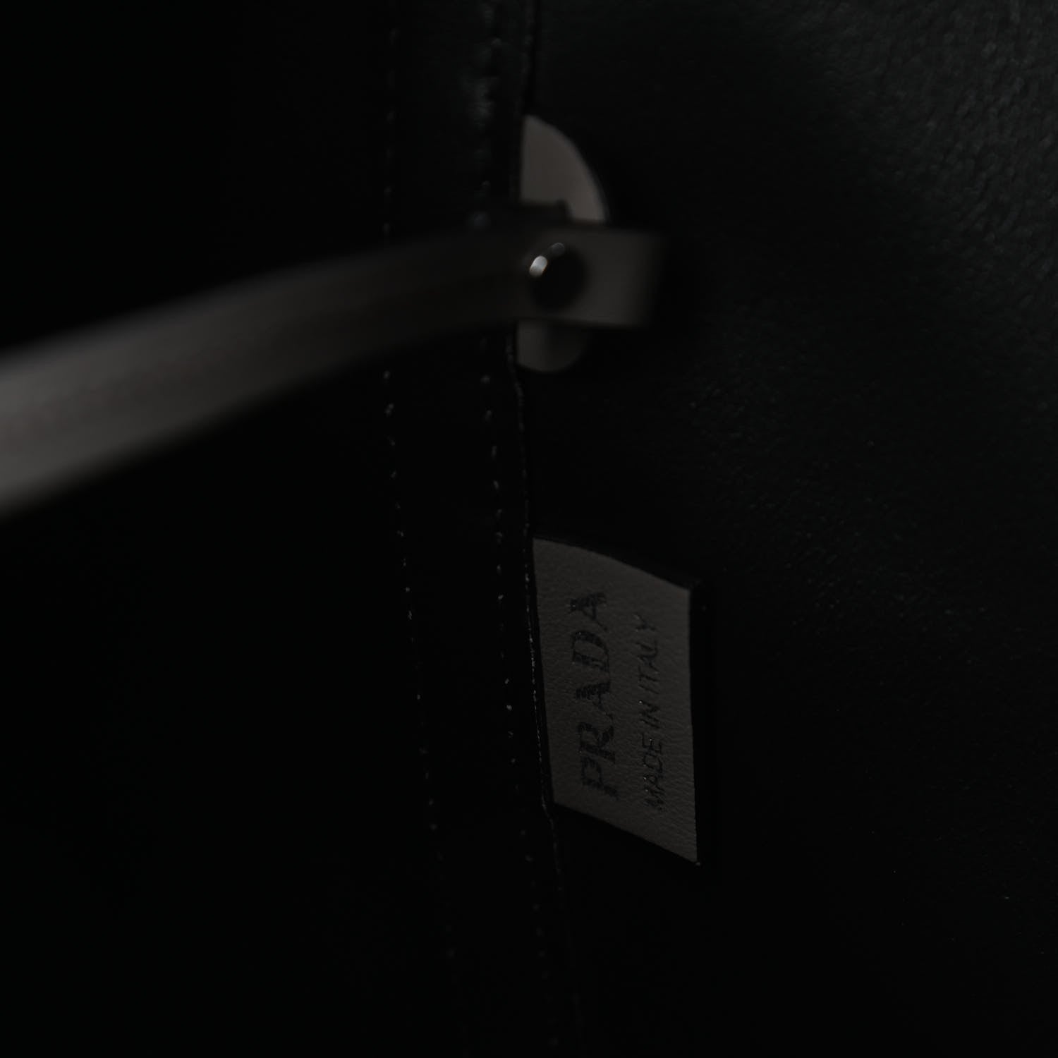 Prada Grace Lux Light Medium Concept Shopper Tote Argilla Black 8 of 10
