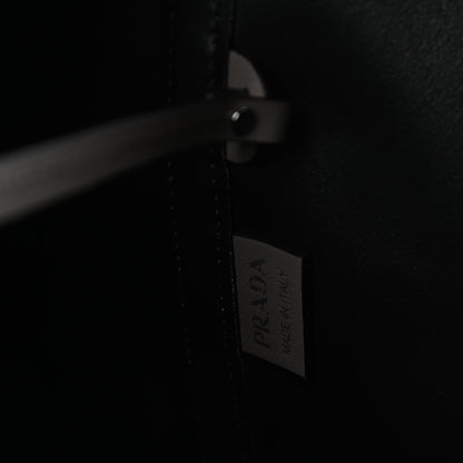 Prada Grace Lux Light Medium Concept Shopper Tote Argilla Black 8 of 10