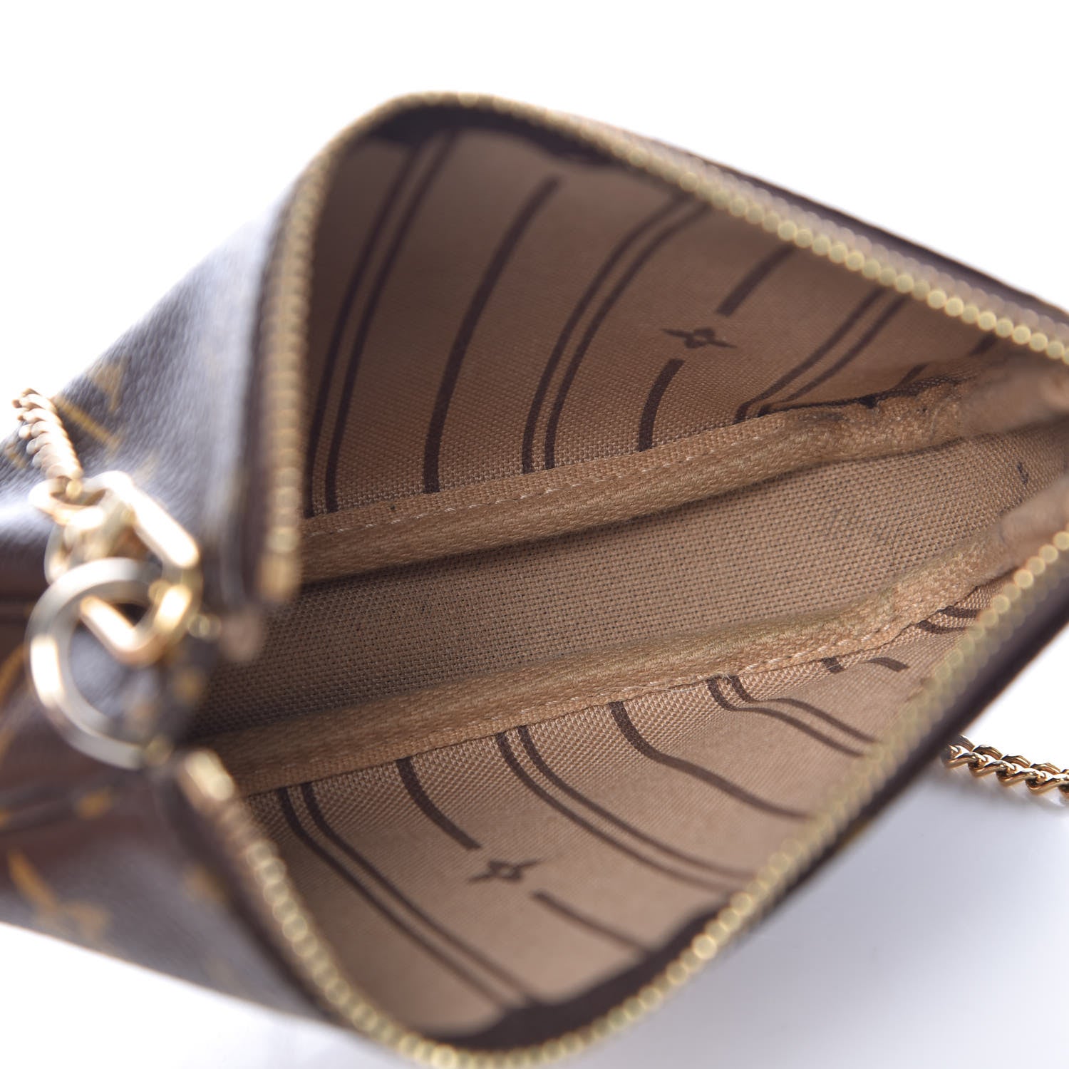 Louis Vuitton Monogram Complice Trunks and Bags Mini Pochette Accessories Beige 5 of 8