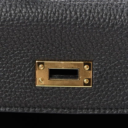 Hermes Togo Kelly Retourne 25 Black 23 of 40