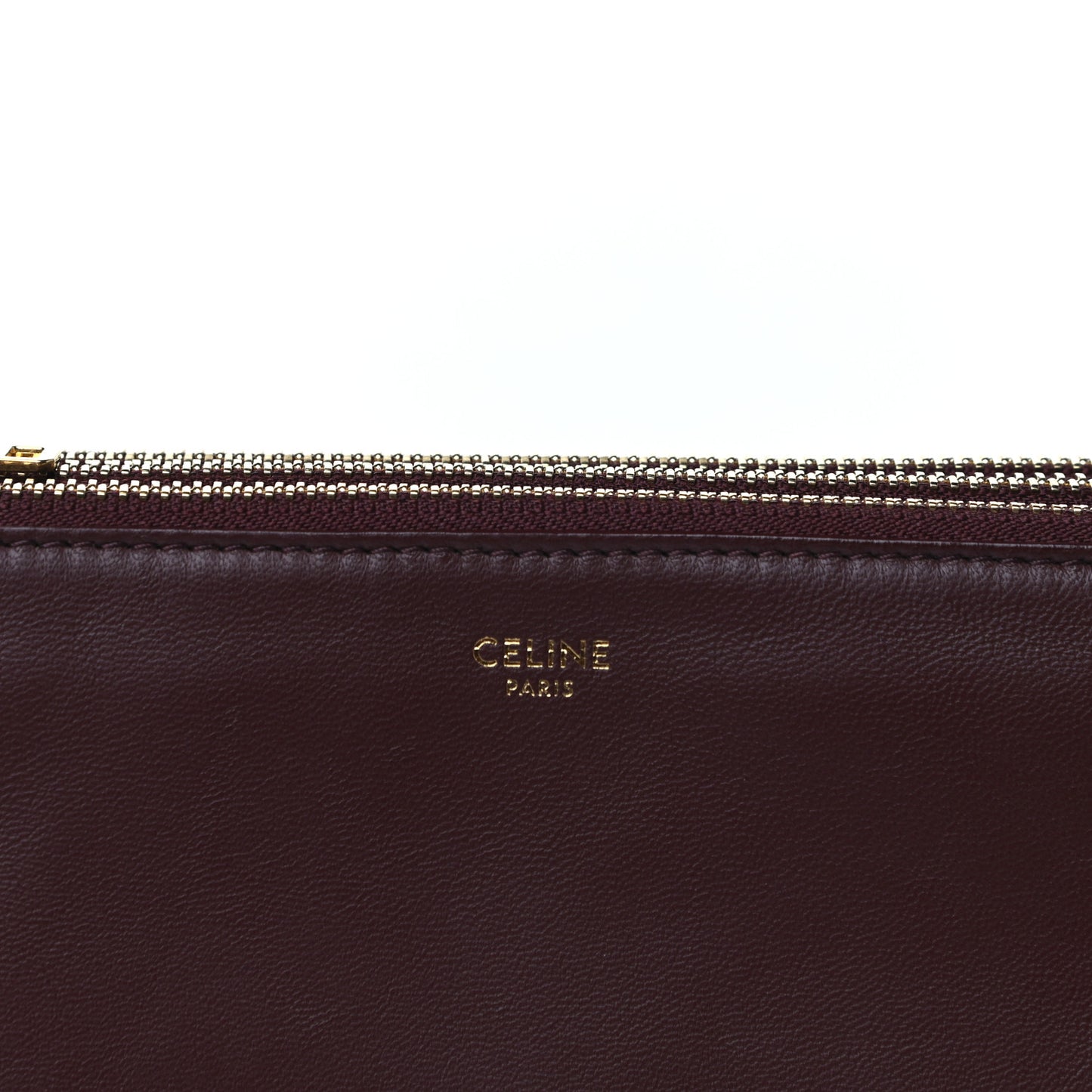 Lambskin Small Trio Crossbody Bag Burgundy