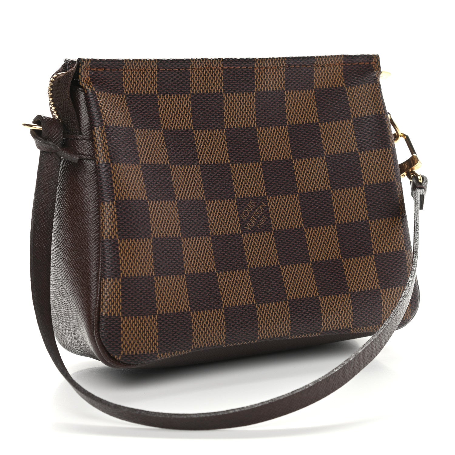 Louis Vuitton Damier Ebene Trousse Make Up Bag Pochette 3 of 9