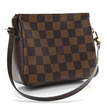 Louis Vuitton Damier Ebene Trousse Make Up Bag Pochette 3 of 9