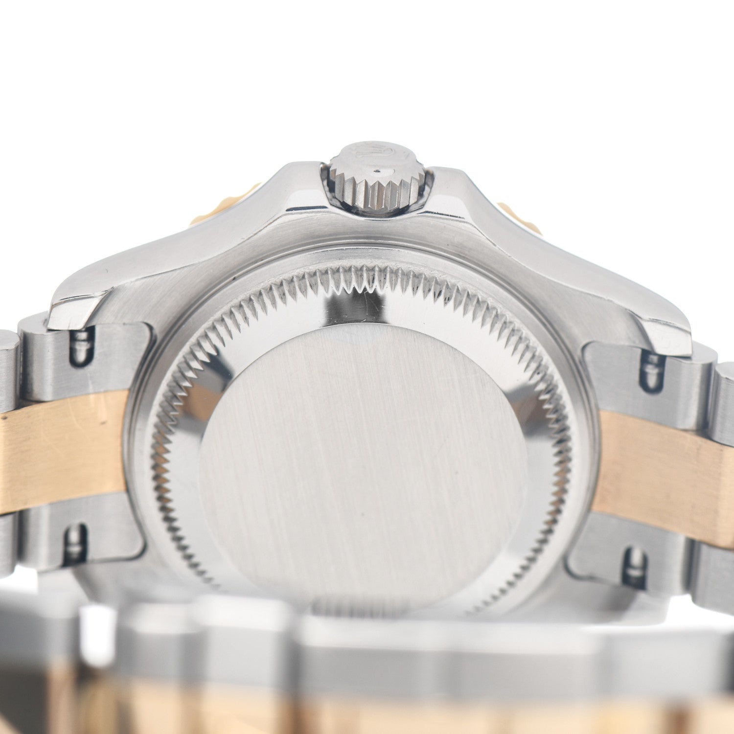 Rolex Stainless Steel 18K Yellow Gold 29mm Oyster Perpetual Date Yacht-Master Watch Champagne 169623 4 of 5