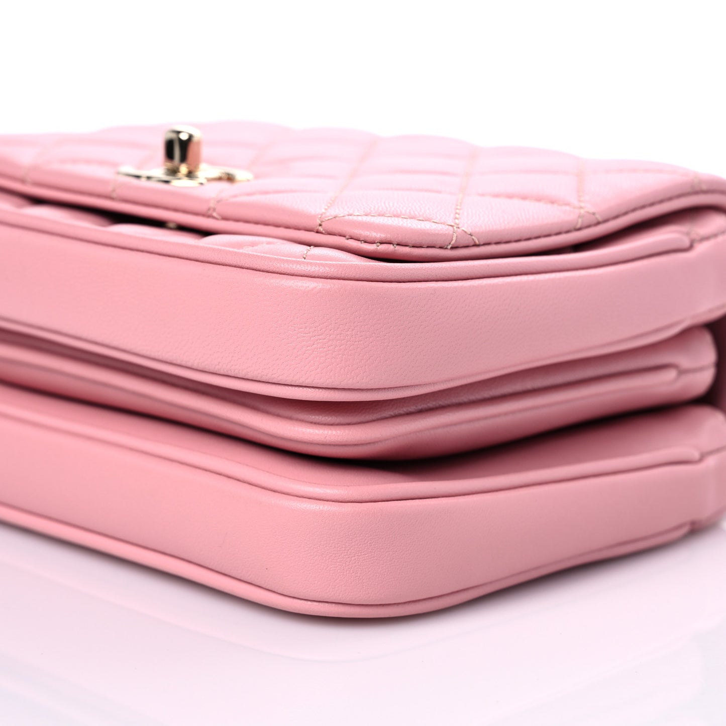 Lambskin Quilted Mini Citizen Chic Flap Pink