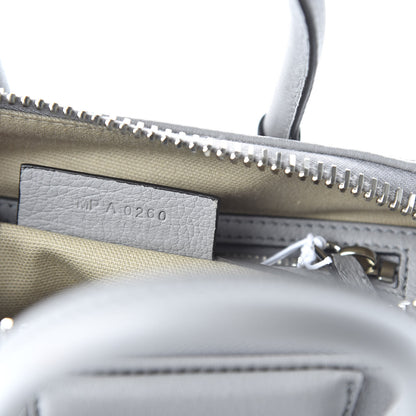 Givenchy Sugar Goatskin Mini Antigona Pearl Grey 9 of 10