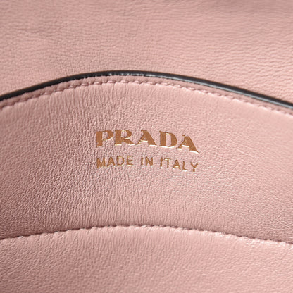 Prada Saffiano Cuir Large Double Bag Black Cipria 7 of 16