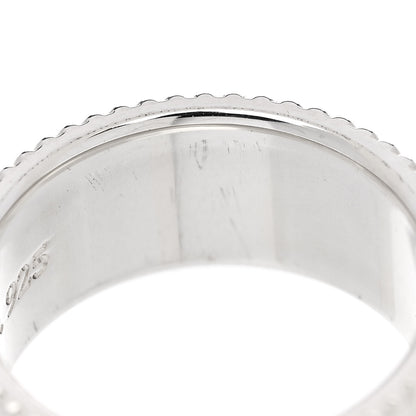 Tiffany Sterling Silver Milgrain I Love You Band Ring 46 3.75 5 of 5