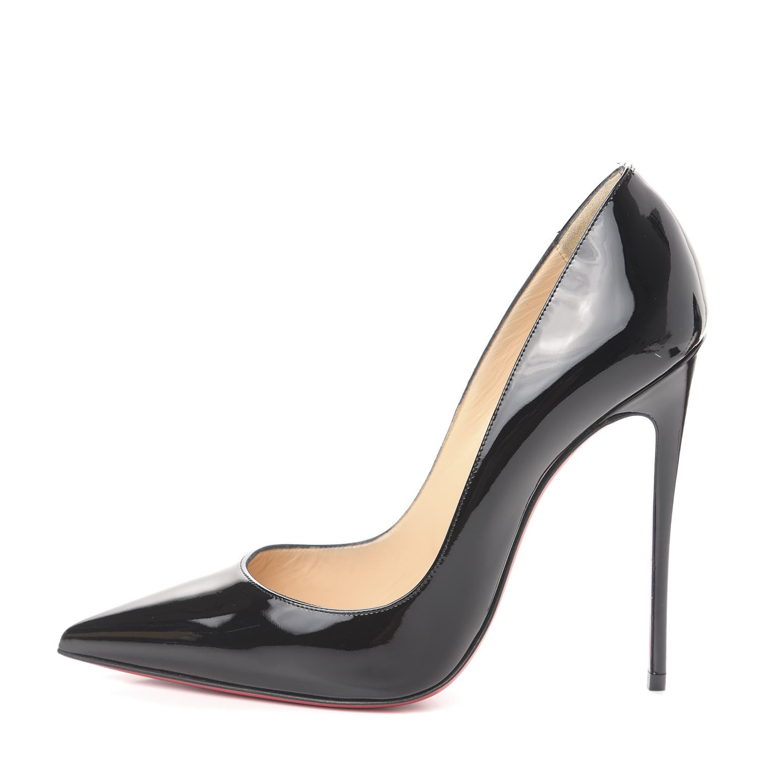 Christian Louboutin Patent So Kate 120 Pumps 39.5 Black 1 of 9