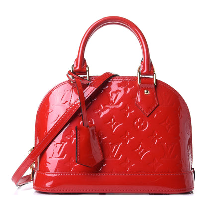 Louis Vuitton Vernis Alma BB Cherry 1 of 4